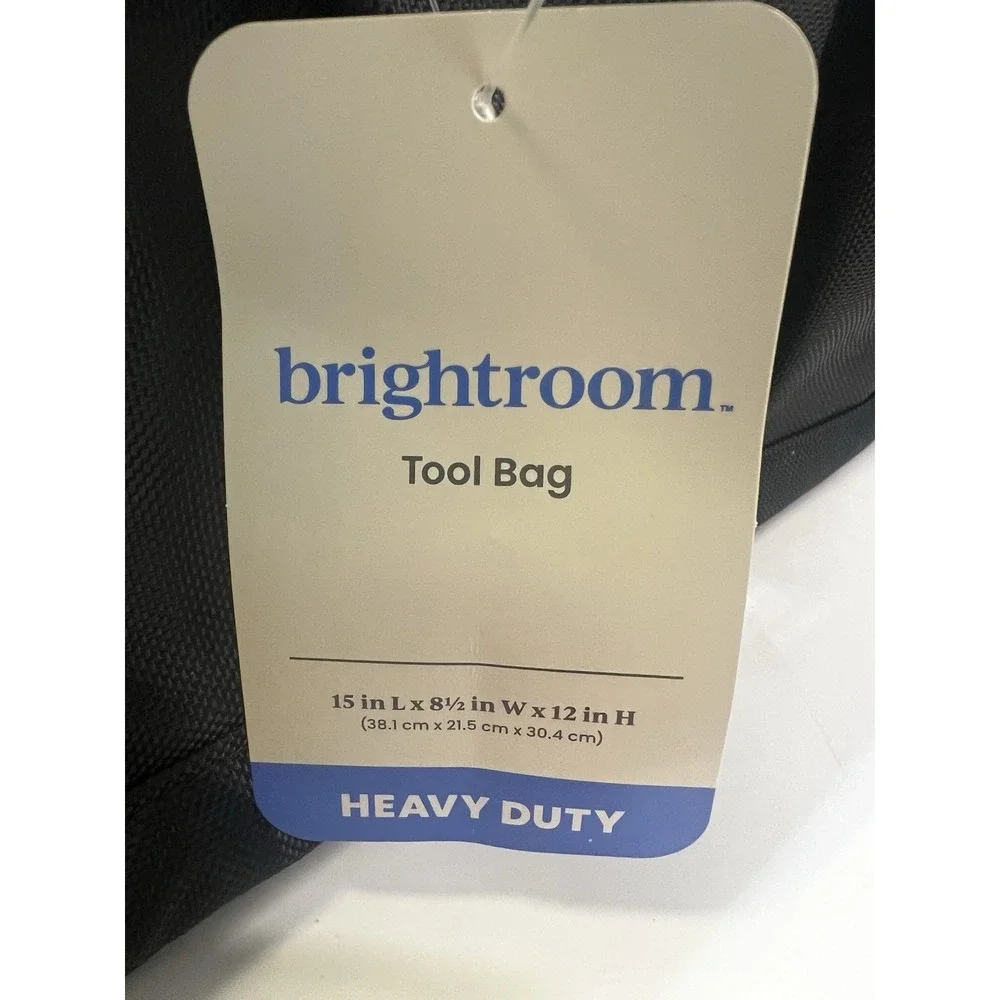 The Heavy Duty Tool Bag is a versatile storage solution for organizing tools wit